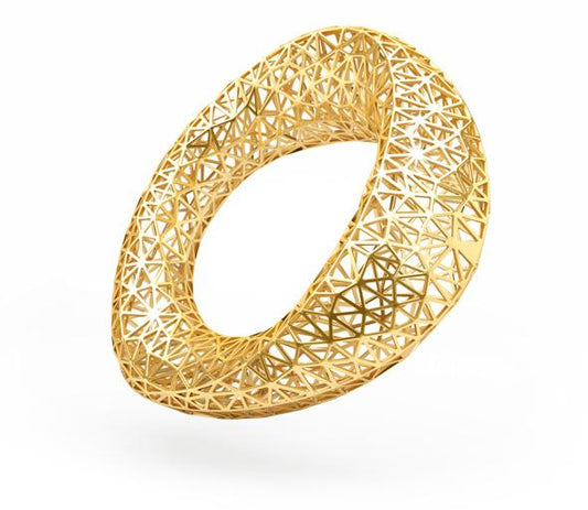 The Evolution of 3D Printed Gold Jewelry —— Innovation and Luxury