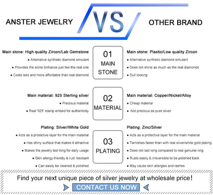 Excellent Luster 925 Silver 1 Caract D VVS Color Moissanite Diamond Wedding Engagement Ring For Men