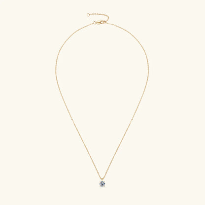 1 Carat D Color Moissanite Pendant Necklaces For Women 925 Silver Wedding Fine Jewelry Accessories