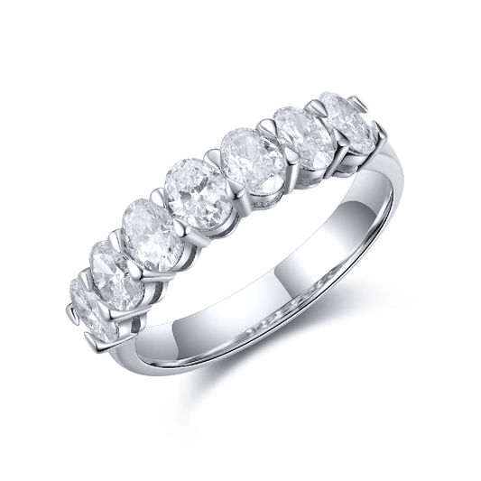Fashion18K Gold Lab Crown Diamond Jewelry Accessories Ring - ROISGEMS